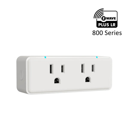 Minoston Z-Wave 800 Series Dual ON OFF Smart Plug(MP26Z)