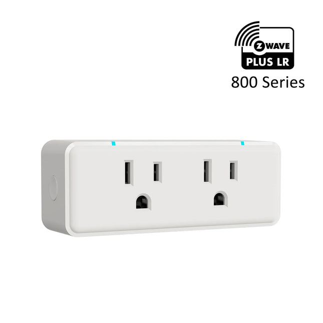Minoston Z-Wave 800 Series Dual ON OFF Smart Plug(MP26Z)