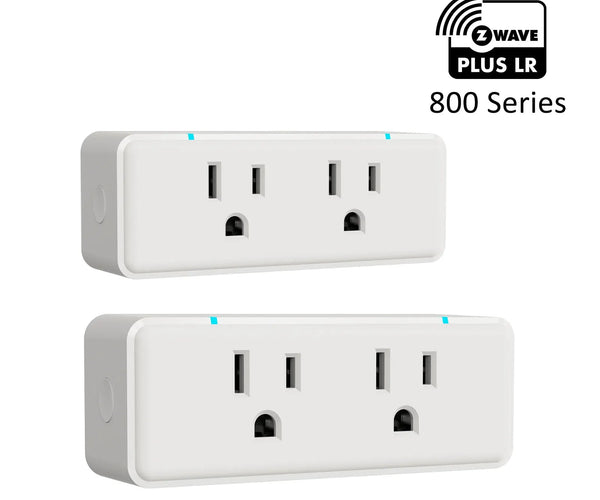 Minoston Z-Wave 800 Series Dual ON OFF Smart Plug(MP26Z)