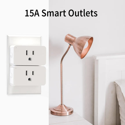 Minoston Z-Wave 800 Series Mini Smart Plug for Indoor (MP31Z)