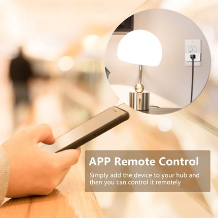 Minoston Z-Wave 800 Series Energy Power Monitor Smart Plug for Indooor (MP31ZP)