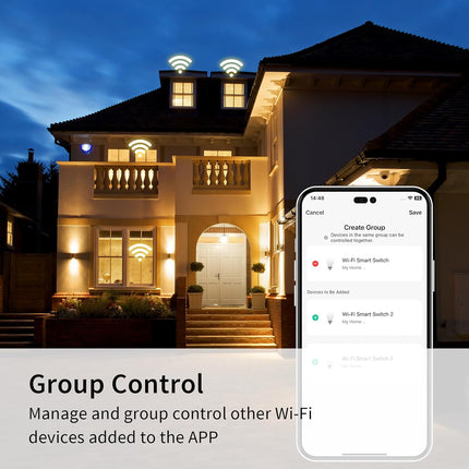 Minoston Wi-Fi 3-Way Smart Switch ON OFF Switch(MS11W)