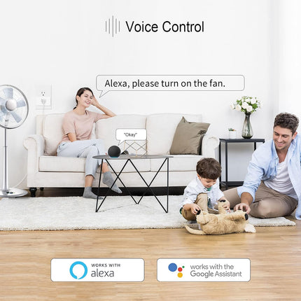 Minoston Z-Wave 800 Series Mini Smart Plug for Indoor (MP31Z)