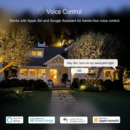 Minoston Homekit Smart Plug for Outdoor and Indoor (MP22WH)