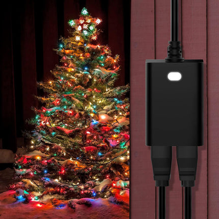 Minoston Z-Wave 800 Series Dual Smart Plug for Outdoor and Indoor (MP24Z)