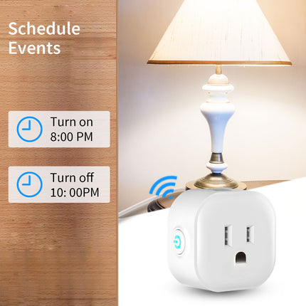 Minoston Z-Wave 700 Series Energy Power Monitor Smart Plug for Indooor (MP21ZP)