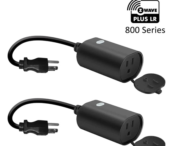 Minoston Z-Wave 800 Series Smart Plug for Outdoor and Indoor (MP22Z)