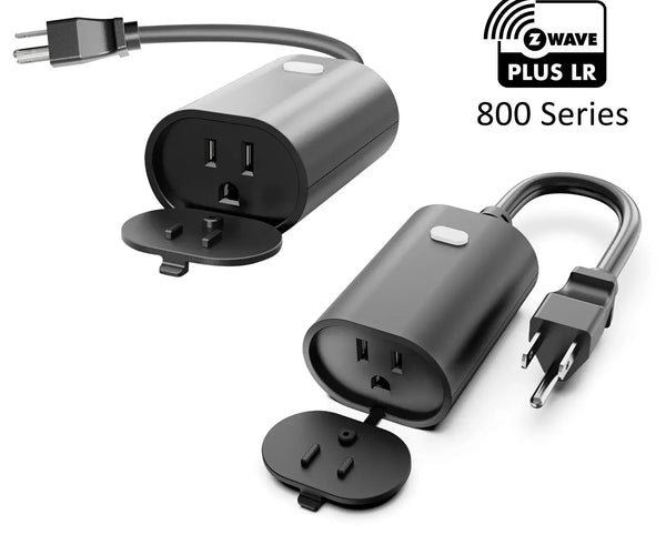 Minoston Z-Wave 800 Series Dimmer Smart Plug for Outdoor and Indoor (M