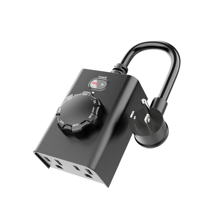 Minoston Outdoor Timer Outlet for Outdoor (MP41T)