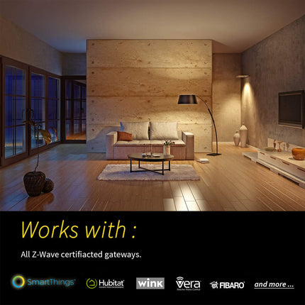 Minoston Z-Wave 700 Series Energy Power Monitor Smart Plug for Indooor (MP21ZP)