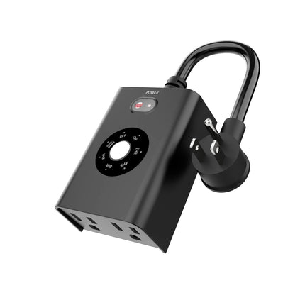 Minoston Outdoor Timer Outlet for Outdoor (MP40T) Minoston