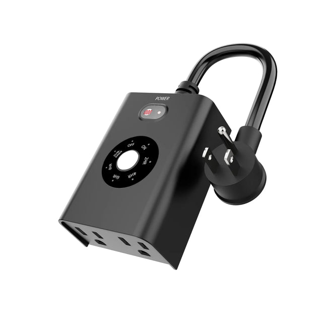 Minoston Outdoor Timer Outlet for Outdoor (MP40T) Minoston