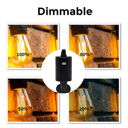 Minoston Wi-Fi Dimmer Smart Plug for Outdoor and Indoor (MP22WD) Minoston