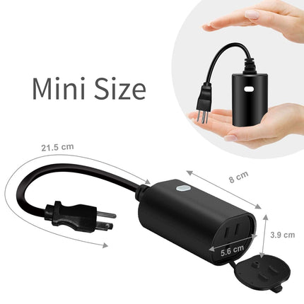 Minoston Wi-Fi Smart Plug with Power Monitor for Outdoor and Indoor (MP22WP) Minoston